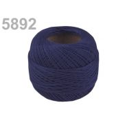 Hímzőcérna Cotton Perle Nitarna, Uni - 290104, 5892, twilight blue