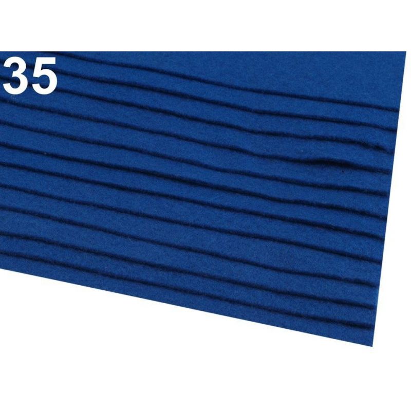 Butika.hu hobby webáruház - Poliészter filclap, 20x30cm, 0.9mm, 090574 - zafir kék