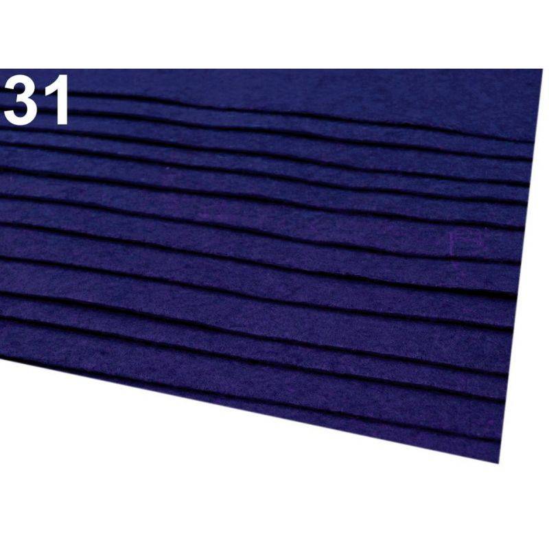Butika.hu hobby webáruház - Poliészter filclap, 20x30cm, 0.9mm, 090574 - sötét kék