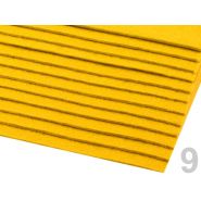 Butika.hu hobby webáruház - Poliészter filclap, 20x30cm, 2-3mm, 090683 - sárga, 9