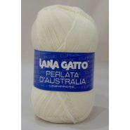 Lana Gatto, Perlata D'Australia kötő fonal, 100% gyapjú, 8000, fehér