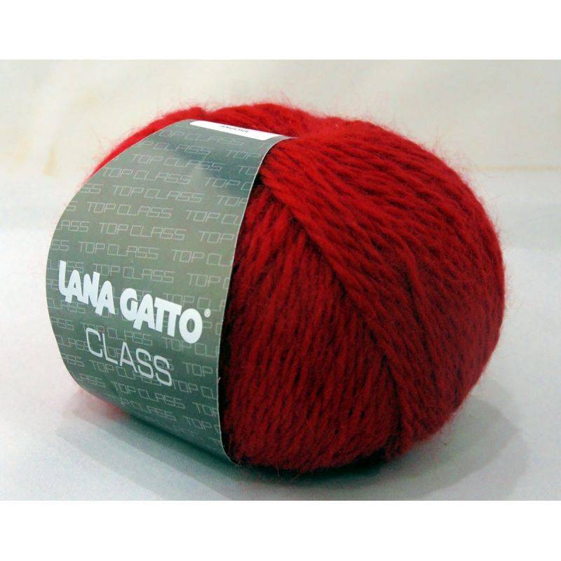 Butika.hu hobby webáruház - Lana Gatto Class kötőfonal, merinó és angora - 12246, piros