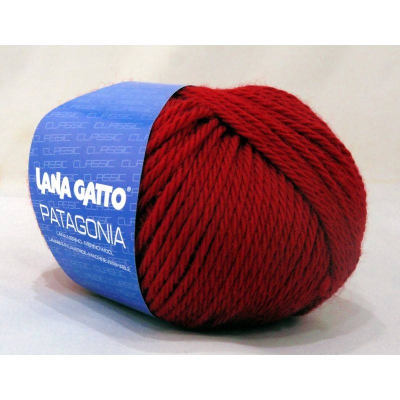 Butika.hu hobby webáruház - Lana Gatto, Patagonia kötő fonal, 100% tiszta merinó, 100g! - 12246, piros