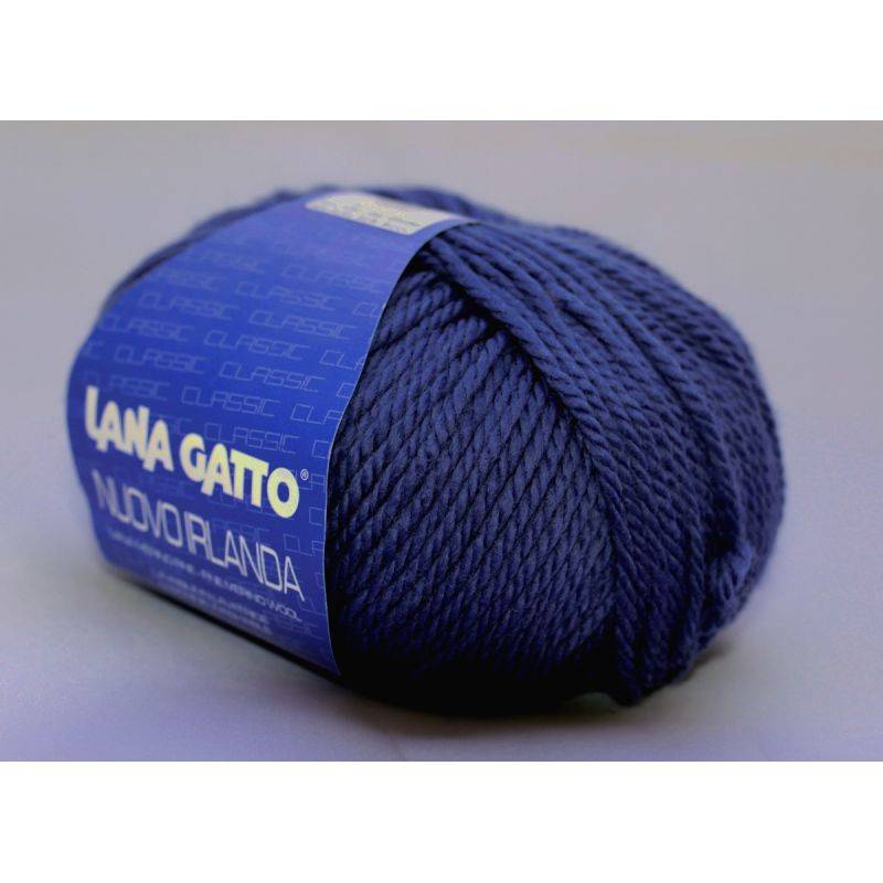Butika.hu hobby webáruház - Lana Gatto, Nuovo Irlanda kötő fonal, 100% tiszta merinó - 1608, kék