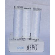 Amann Aspotex 120 poliészter varrócérna, 100m, fehér, 2000