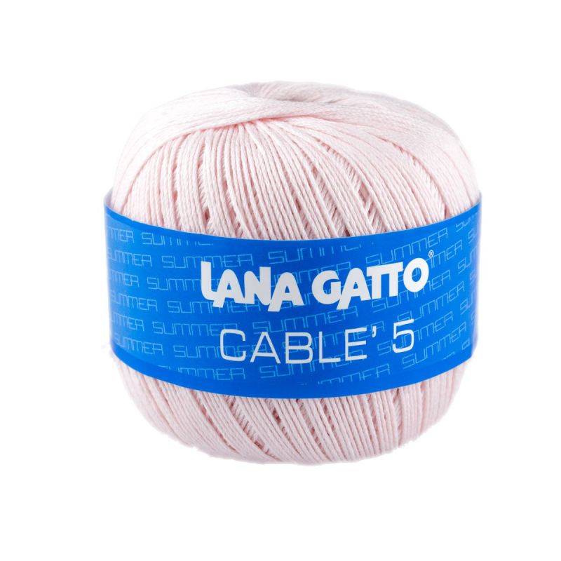 Butika.hu hobby webáruház - Lana Gatto - Cable5 kötő/horgoló fonal, egyiptomi pamut, 50g, 6587