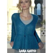Butika.hu hobby webáruház - Lana Gatto Mohair Royal, Luxury kid mohair kötőfonal, 8396, kék
