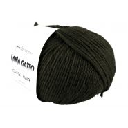 Butika.hu hobby webáruház - Lana Gatto Luxury, Camel Hair kötő fonal, extrafinom merinó és teveszőr - 5913, khaki zöld