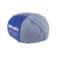 Lana Gatto Mini Soft kötőfonal, extra finom merinó - 12260, világos kék