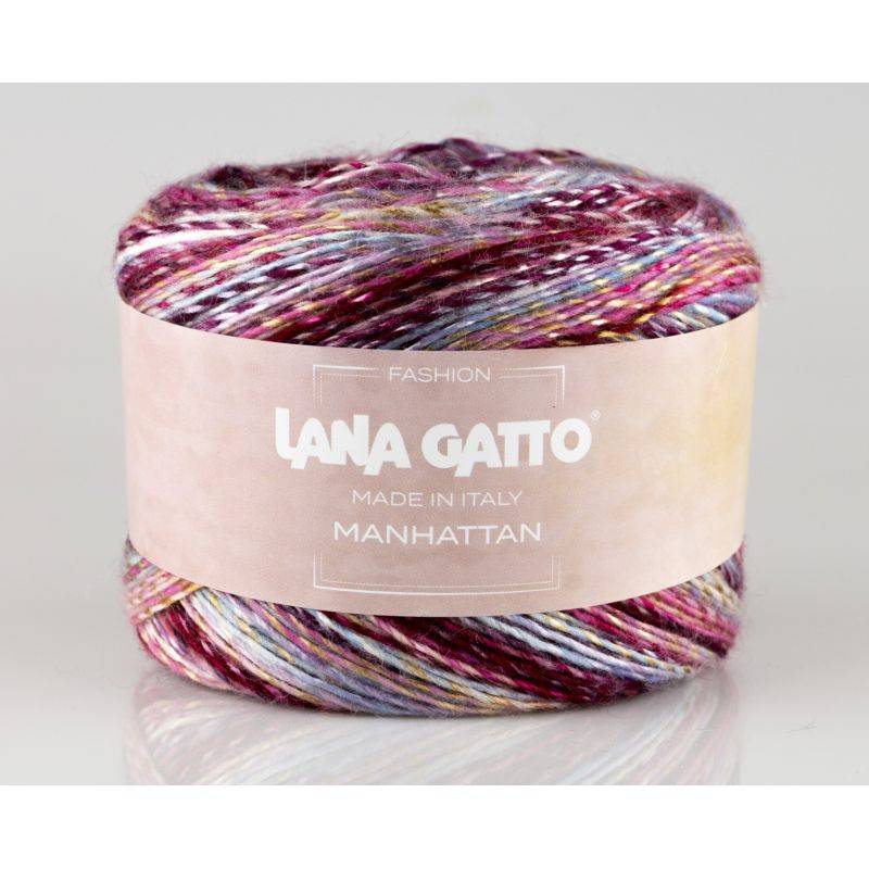Butika.hu hobby webáruház - Lana Gatto Manhattan kötőfonal, mohair superwash és akril, 100g - 8268