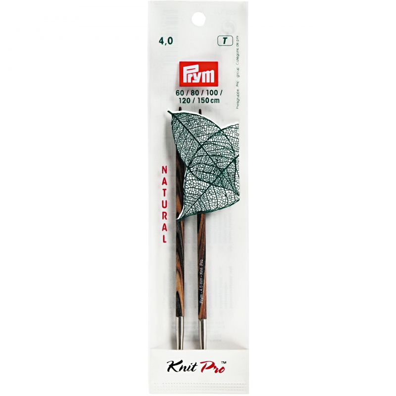 Butika.hu hobby webáruház - PRYM KnitPro Natural cserélhető kötőtűvég 4mm, 223324