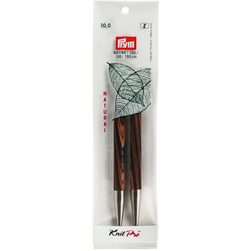 Butika.hu hobby webáruház - PRYM KnitPro Natural cserélhető kötőtűvég 10mm, 223333