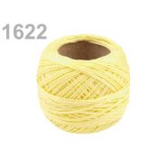 Hímzőcérna Cotton Perle Nitarna, Uni - 290104, 1622, Blazing Yellow tpx