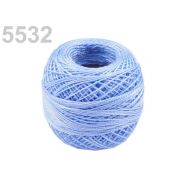 Butika.hu hobby webáruház - Hímzőcérna Cotton Perle Nitarna, Uni - 290104, 5532, cashmere blue