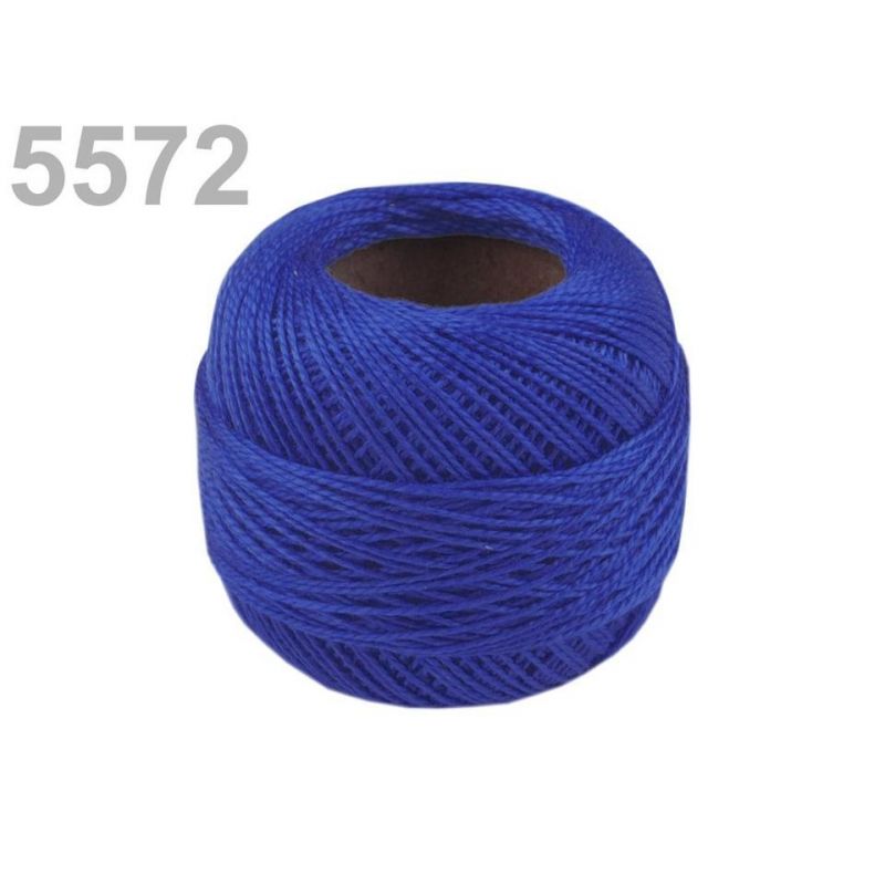 Butika.hu hobby webáruház - Hímzőcérna Cotton Perle Nitarna, Uni - 290104, 5572, imperial blue