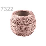 Hímzőcérna Cotton Perle Nitarna, uni - 290104, 7322, tapioca