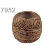 Hímzőcérna Cotton Perle Nitarna, uni - 290104, 7952, rubber