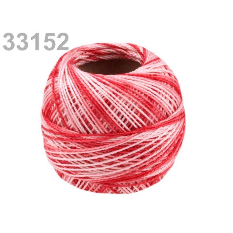 Butika.hu hobby webáruház - Hímzőcérna Cotton Perle Nitarna - policolor, 290019, 33152, rose