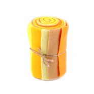 Butika.hu hobby webáruház - Dekor poliészter filc készlet, 10x46cm, 1mm, 790094 - sárgás színek