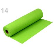Puha filclap tekercs folyóméterre, 1,2mm, 41cm széles, ár/0,5m, 730123, világos zöld