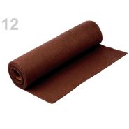 Puha filclap tekercs folyóméterre, 1,2mm, 41cm széles, ár/0,5m, 730123, csoki barna