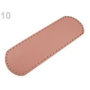 Horgolt táskákhoz ekobőr alj, 12x36cm, 750709, rózsaszín