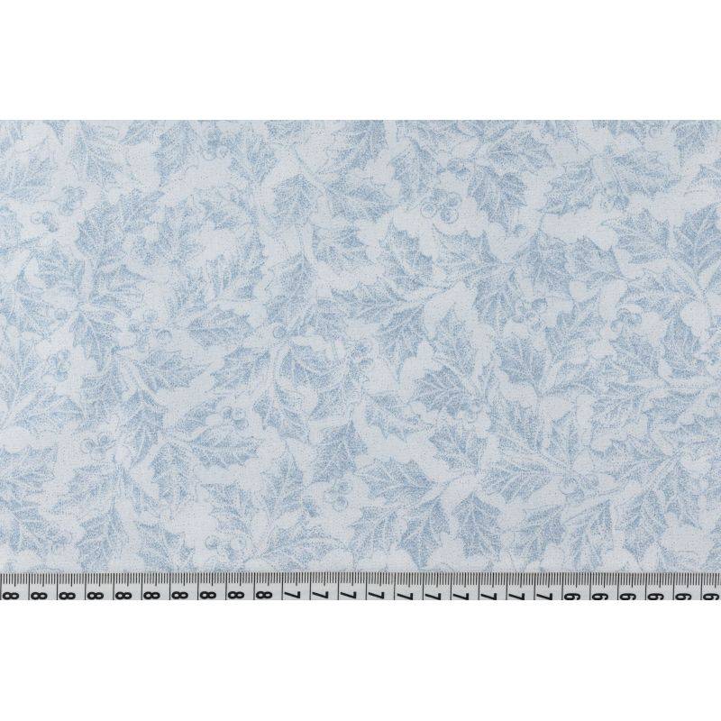 Butika.hu hobby webáruház - Karácsonyi mintás patchwork pamutvászon, 110cm/0,5m - Forest Frost, Moda Fabrics, RH244