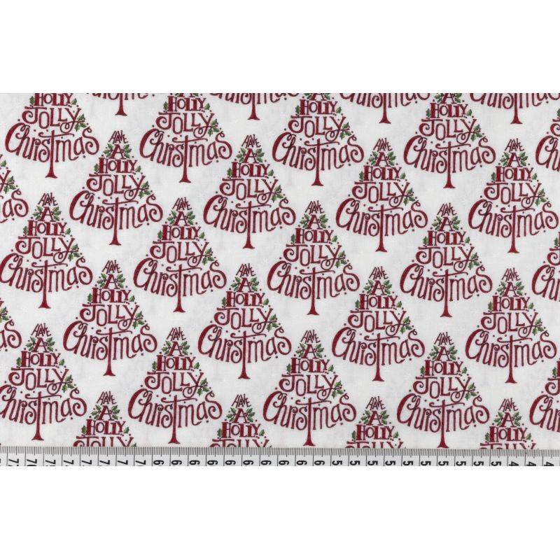 Butika.hu hobby webáruház - Karácsonyi mintás patchwork pamutvászon, 110cm/0,5m - Deb Strain, Moda Fabrics, RH264