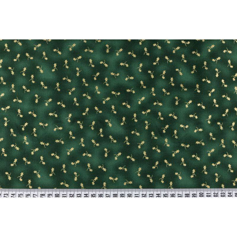 Butika.hu hobby webáruház - Karácsonyi mintás patchwork pamutvászon, 110cm/0,5m - Skipping Stones Studio, Clothworks, RH250