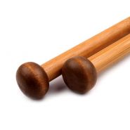 Butika.hu hobby webáruház - Egyenes bambusz kötőtű, SKC, 10mm/35cm, 040176