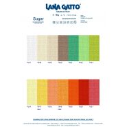 Butika.hu hobby webáruház - Lana Gatto - Sugar kötő/horgoló fonal, 100% cukornád, 50g, 8883, Verde Brillante
