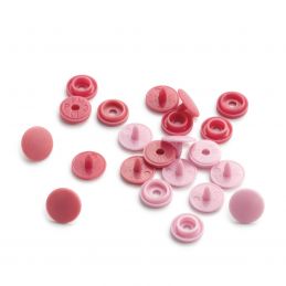 Butika.hu hobby webáruház - Prym Love, 36pár pink, kör alakú, műanyag patent, 393500