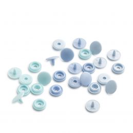 Butika.hu hobby webáruház - Prym Love, 36pár halvány kék, kör alakú, műanyag patent, 393501