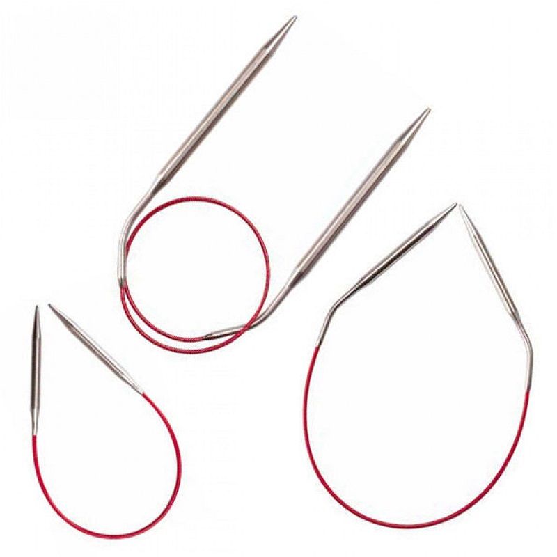 Butika.hu hobby webáruház - ChiaoGoo Knit Red körkötőtű, 80cm/3,25mm - CG6032-03-325