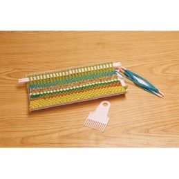 Butika.hu hobby webáruház - Clover mini szövő keret, mini weaving loom, CL3177