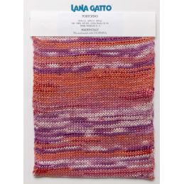 Butika.hu hobby webáruház - Lana Gatto Portofino fonal, 70% pamut, 50g, 9234, Mix Arancio