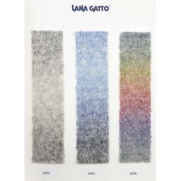 Butika.hu hobby webáruház - Lana Gatto Cannella színátmenetes kötőfonal, alkapa, gyapjú, 50g, 9281, Rosa