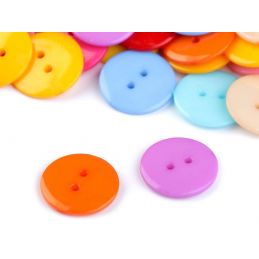 Butika.hu hobby webáruház - Műanyag színes gombok, 17mm, 10 db, 120353, színkeverék