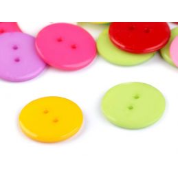 Butika.hu hobby webáruház - Műanyag színes gombok, 22mm, 10 db, 120354, színkeverék