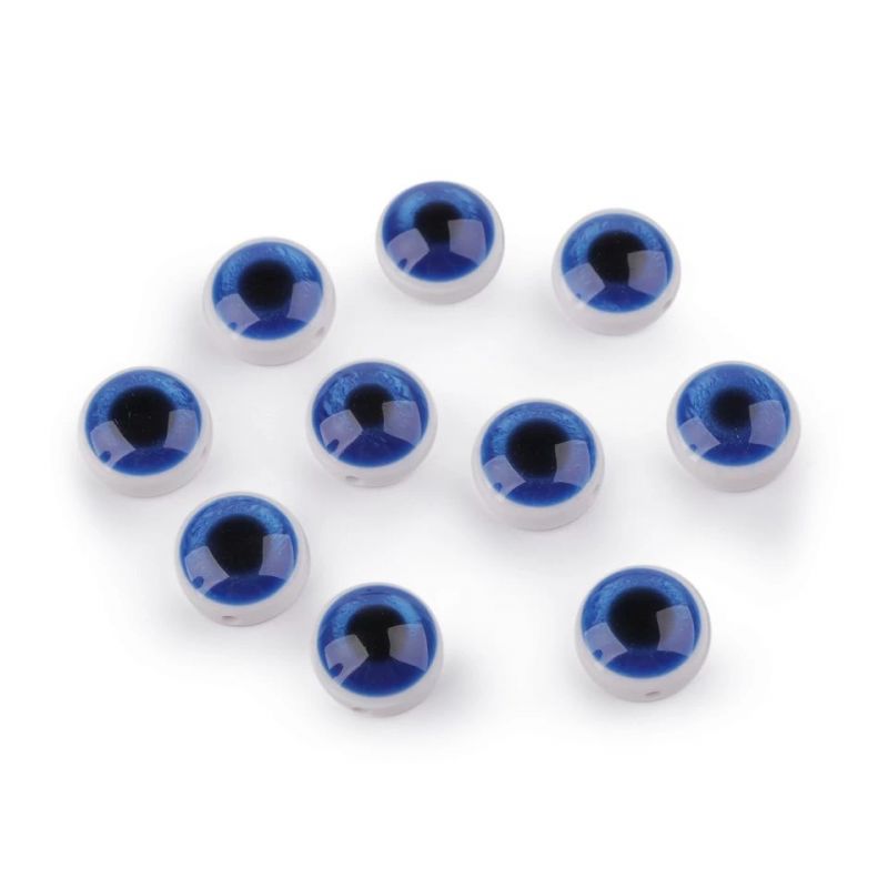 Butika.hu hobby webáruház - Felvarrható szemek babákhoz, plüssállatokhoz, Ø15mm, 2db, 830445, kék