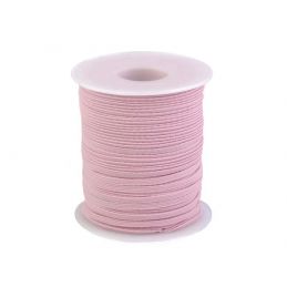 Butika.hu hobby webáruház - Gumiszalag, gumipertli, 3mm, 5m, 440747, rózsaszín