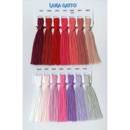Butika.hu hobby webáruház - Lana Gatto Cable5 kötő/horgoló fonal, egyiptomi Mako pamut, 50g, 7851- szürke színátmenetes
