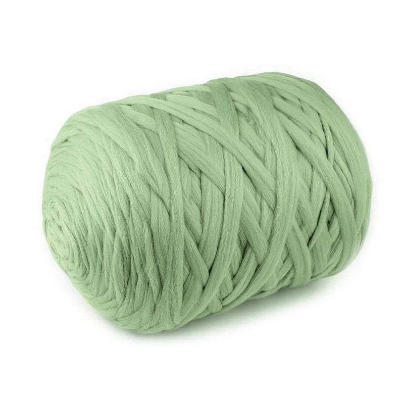 Butika.hu hobby webáruház - Fésült merinó gyapjú szalag nemezeléshez vagy karon kötéshez, 3kg, 750173, mentol zöld