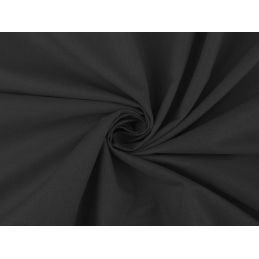 Egyszínű patchwork pamutvászon, 155cm/0,5m, fekete, 380797-14