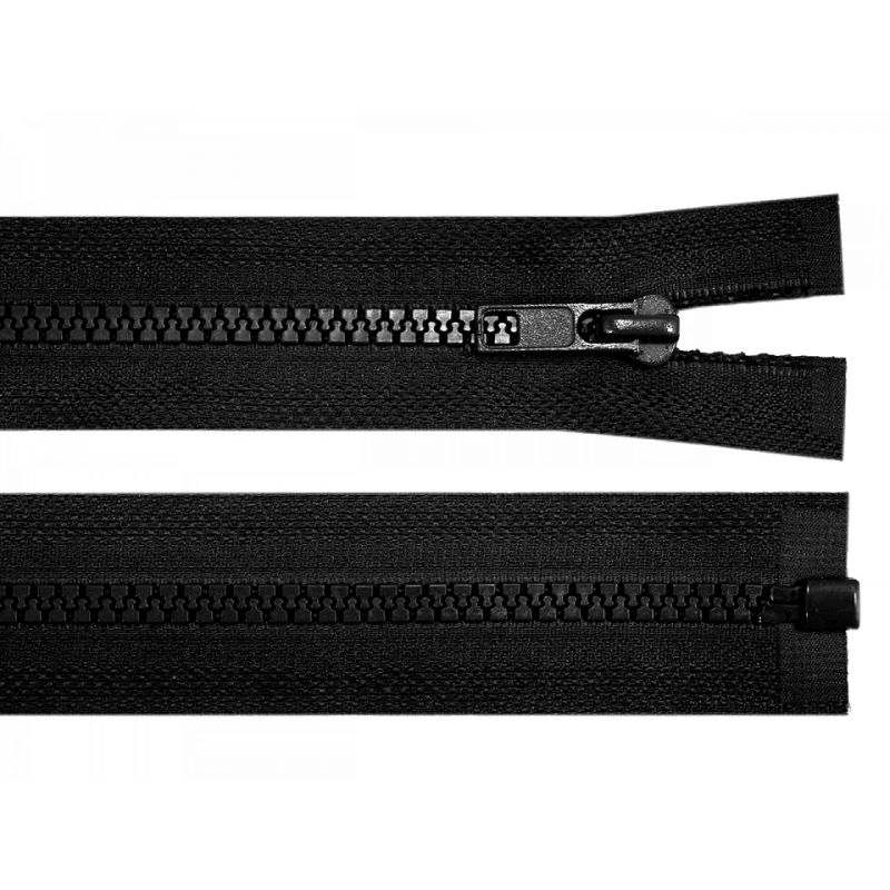 Butika.hu hobby webáruház - Műanyag fogú bontható cipzár, GT10, 5mm, 100cm hosszú, 590322, fekete