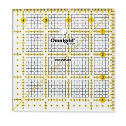PRYM - Omnigrid patchwork vonalzó, 4.5x4.5 inch, 611473