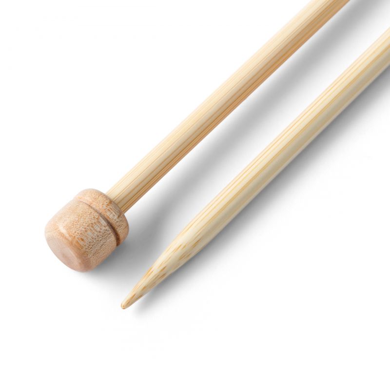 Butika.hu hobby webáruház - Prym Bamboo egyenes kötőtű bambuszból 4.5mm/33cm, 222116