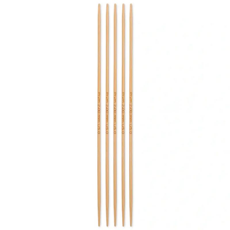 Butika.hu hobby webáruház - Egyenes, bambusz, zokni/harisnya kötőtű Prym - 2mm/15cm, 222200