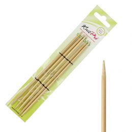 KnitPro egyenes, bambusz, zokni/harisnya kötőtű, 3.25mm/15cm, K22106