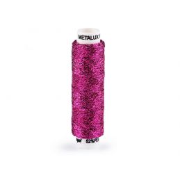 Metalux lurex hímzőcérna, kézi hímzéshez, 100m, 240299, élénk pink